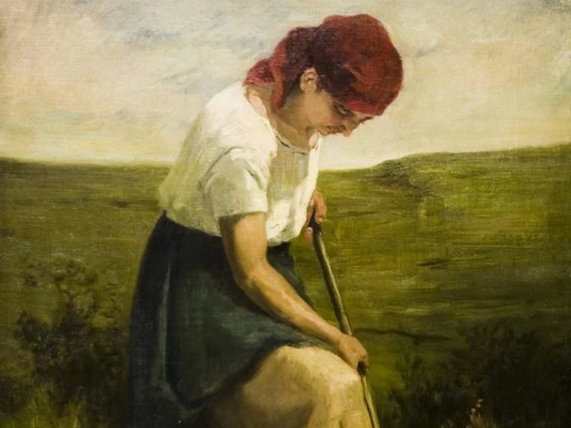 1852-Mary Louisa Kirschner - Contadina